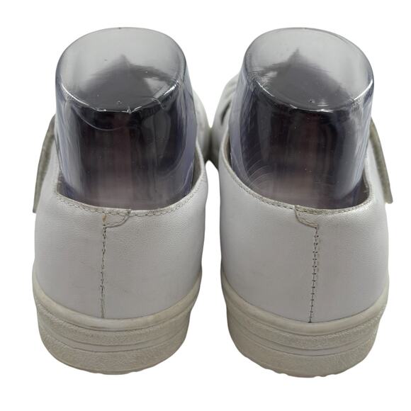 Propet White Leather Sandal Walker Closed Toe Comfort Shoes - Picture 6 of 9
